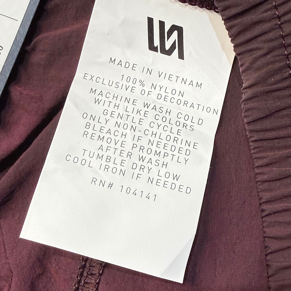 (2) NEW VRST Mens All-In Unlined 7" Shorts XXL Aqua Burgundy UPF 50+ Two Pack - Picture 9 of 11